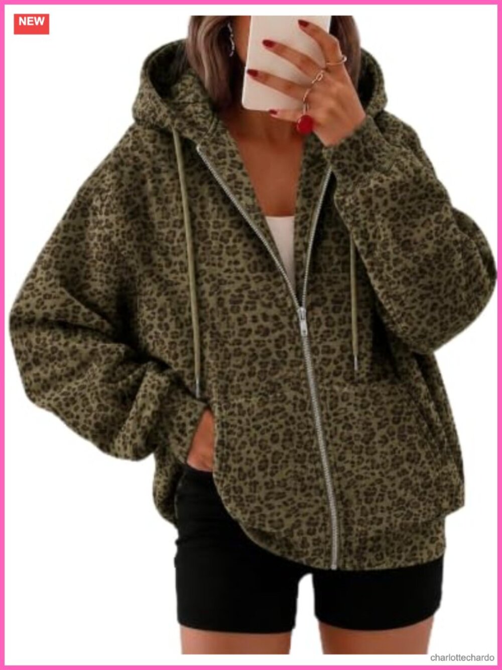 Women's Fleece Zip Up Hoodie with Pockets Fashion Jacket